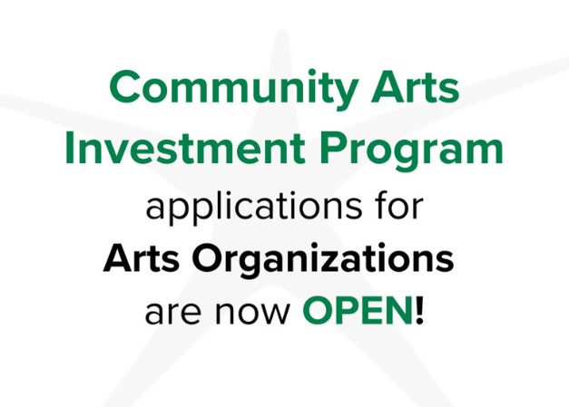 2026 CAIP Opens for Arts Organizations